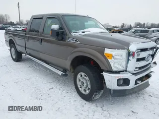 2015 Ford F-250 Lariat with VIN 1FT7W2B6XFEA43802, listed as a IAAI auction lot 41076297 with 202,520 mi miles and . Bid and sale history available at carsss.com. Image 1.