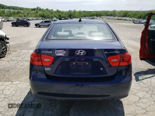 2009 Hyundai Elantra GLS z VIN KMHDU46D09U816764, wystawiony jako Copart lot #57595325 z przebiegiem 144 291 mil mil oraz Szkoda całkowita • Salvage title. Historia ofert i sprzedaży dostępna na DreamBid. Obrazek 6.