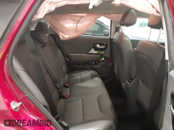 2017 Kia Niro Touring Launch Edition with VIN KNDCC3LC6H5102042, listed as a IAAI auction lot 41666561 with 191,584 mi miles. Bid and sale history available at carsss.com. Image 8.