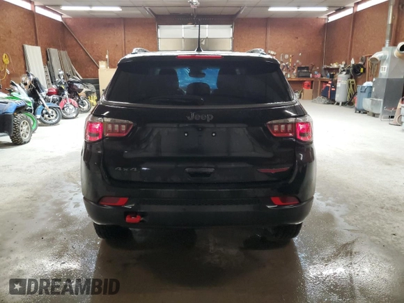 2022 Jeep Compass Trailhawk с VIN 3C4NJDDB5NT192208, выставлен на аукционе Copart как лот 55771715 с пробегом 30 291 миль миль и Списание • Salvage title. История ставок и продаж доступна на DreamBid. Изображение 6.