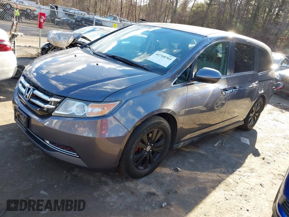 2015 Honda Odyssey EX with VIN 5FNRL5H40FB049888, listed as a IAAI auction lot 41710704 with 117,696 mi miles and . Bid and sale history available at DreamBid. Image 17.
