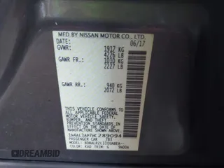 2017 Nissan Altima SV with VIN 1N4AL3AP7HC289094, listed as a IAAI auction lot 42508845 with 123,391 mi miles and . Bid and sale history available at DreamBid. Image 9.