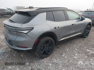2024 Chevrolet Equinox EV RS z VIN 3GN7DRRR6RS270212, wystawiony jako IAAI lot #40974910 z przebiegiem 296 mil mil oraz . Historia ofert i sprzedaży dostępna na DreamBid. Obrazek 4.