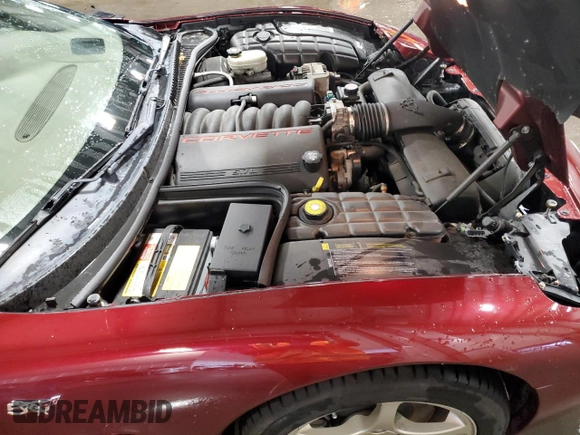 2003 Chevrolet Corvette with VIN 1G1YY32G035131954, listed as a Copart auction lot 72819494 with 65,089 mi miles and Salvage Title. Bid and sale history available at carsss.com. Image 11.