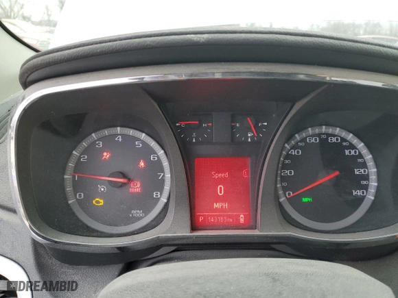 2012 GMC Terrain SLE-2 with VIN 2GKFLTE57C6350619, listed as a Copart auction lot 44714385 with 143,183 mi miles and Salvage Title. Bid and sale history available at carsss.com. Image 9.