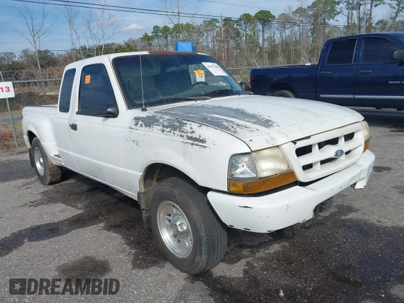 1999 Ford Ranger XLT with VIN 1FTYR14X1XTA56091, listed as a IAAI auction lot 41437904 with 187,149 mi miles and . Bid and sale history available at DreamBid. Image 1.