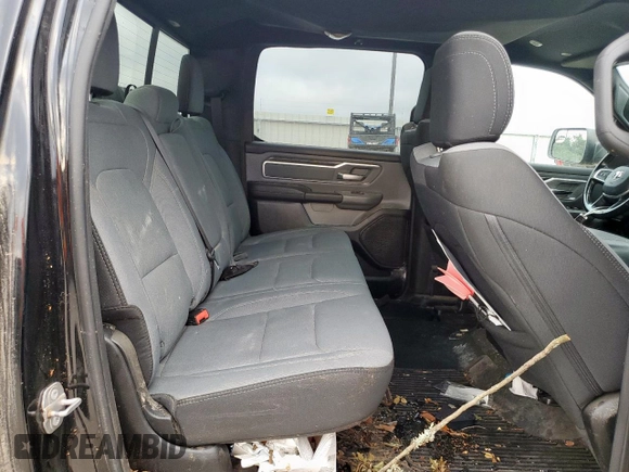 2021 Ram 1500 Lone Star with VIN 1C6RREFT4MN661316, listed as a Copart auction lot 61218605 with 61,672 mi miles and Salvage title. Bid and sale history available at DreamBid. Image 10.