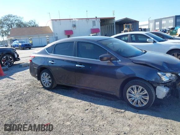 2013 Nissan Sentra SV with VIN 3N1AB7AP6DL707215, listed as a IAAI auction lot 41684144 with 130,726 mi miles and . Bid and sale history available at DreamBid. Image 13.