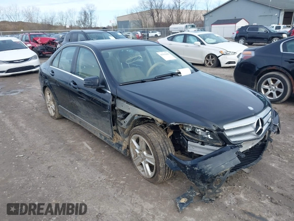 2011 Mercedes-Benz C 300 Sport with VIN WDDGF8BB3BR175471, listed as a IAAI auction lot 41930486 with 98,549 mi miles and . Bid and sale history available at carsss.com. Image 1.