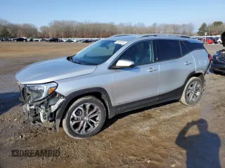 2020 GMC Terrain SLT with VIN 3GKALPEX2LL268621, listed as a Copart auction lot 88855085 with 121,002 mi miles and Salvage Title. Bid and sale history available at carsss.com. Image 1.