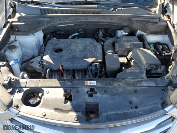 2018 Hyundai Santa Fe Sport 2.4L with VIN 5XYZT3LB7JG573180, listed as a Copart auction lot 49905164 with 82,181 mi miles and Salvage Title. Bid and sale history available at carsss.com. Image 12.