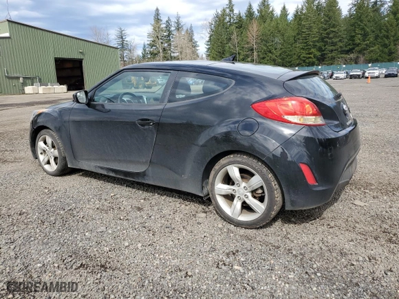 2014 Hyundai Veloster with VIN KMHTC6AD1EU186166, listed as a Copart auction lot 50207375 with 102,695 mi miles and Salvage Title. Bid and sale history available at carsss.com. Image 2.