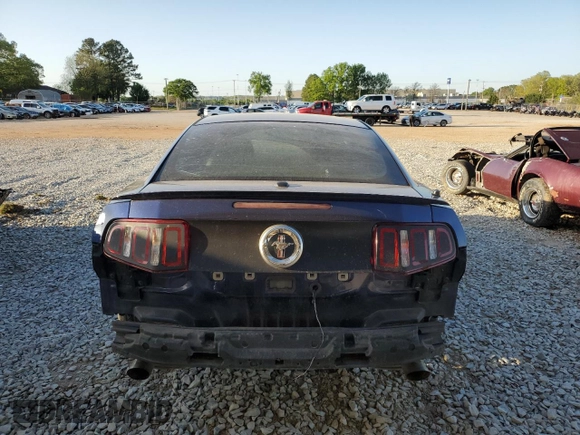 2012 Ford Mustang V6 Premium with VIN 1ZVBP8AM2C5254933, listed as a Copart auction lot 52168775 with 164,427 mi miles and Salvage Title. Bid and sale history available at carsss.com. Image 6.