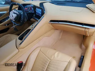 2021 Chevrolet Corvette 3LT with VIN 1G1YC3D40M5107561, listed as a Copart auction lot 45731354 with 5,438 mi miles and Salvage Title. Bid and sale history available at carsss.com. Image 8.
