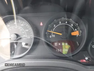 2014 Jeep Compass Sport with VIN 1C4NJCBA1ED725875, listed as a IAAI auction lot 42118863 with 133,136 mi miles. Bid and sale history available at carsss.com. Image 16.