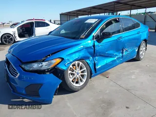 2020 Ford Fusion SE with VIN 3FA6P0H77LR153539, listed as a IAAI auction lot 42054318 with 103,820 mi miles and . Bid and sale history available at DreamBid. Image 22.