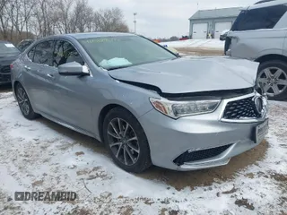 2018 Acura TLX w/Technology Pkg with VIN 19UUB2F51JA001875, listed as a IAAI auction lot 41002872 with 134,192 mi miles. Bid and sale history available at carsss.com. Image 1.