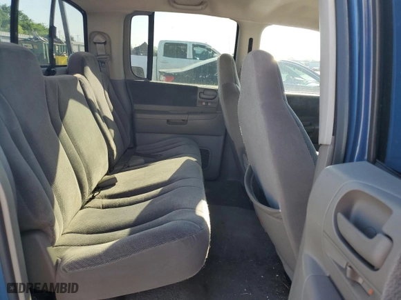 2002 Dodge Dakota SLT with VIN 1B7HL48N32S693817, listed as a Copart auction lot 52126605 with 238,782 mi miles and Salvage Title. Bid and sale history available at carsss.com. Image 10.