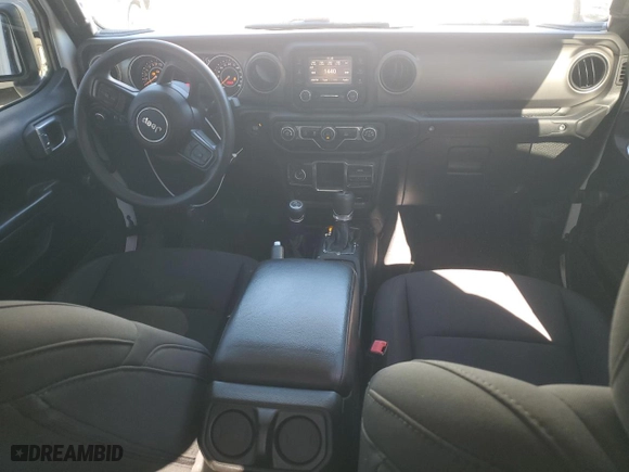 2021 Jeep Gladiator Willys with VIN 1C6HJTAG0ML530896, listed as a Copart auction lot 81030424 with 61,141 mi miles and Salvage Title. Bid and sale history available at carsss.com. Image 8.