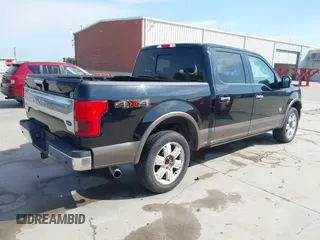 2018 Ford F-150 XL with VIN 1FTEW1E57JFC94834, listed as a IAAI auction lot 42179236 with 76,665 mi miles and . Bid and sale history available at DreamBid. Image 4.