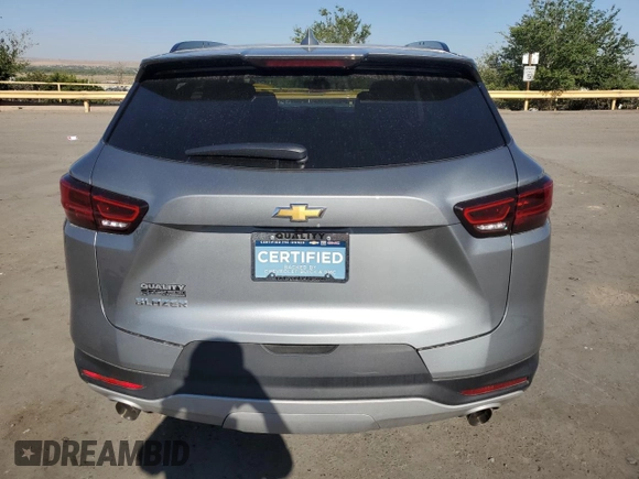 2023 Chevrolet Blazer LT with VIN 3GNKBCR44PS126057, listed as a Copart auction lot 52171155 with 16,230 mi miles and Salvage title. Bid and sale history available at DreamBid. Image 6.
