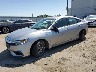 2019 Honda Insight Touring with VIN 19XZE4F95KE022706, listed as a Copart auction lot 52187015 with 58,294 mi miles and Salvage Title. Bid and sale history available at DreamBid. Image 1.