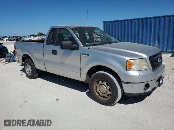 2007 Ford F-150 XL with VIN 1FTRF12237KD64678, listed as a Copart auction lot 49593845 with 194,748 mi miles and Non repairable. Bid and sale history available at DreamBid. Image 4.