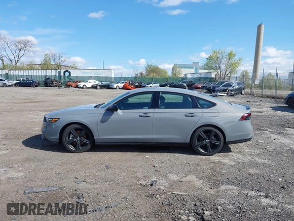 2024 Honda Accord Sport-L with VIN 1HGCY2F79RA065783, listed as a IAAI auction lot 42059481 with 7,390 mi miles and . Bid and sale history available at DreamBid. Image 13.