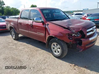2006 Toyota Tundra SR5 с VIN 5TBET34136S502257, выставлен на аукционе IAAI как лот 42484599 с пробегом 162 727 миль миль и . История ставок и продаж доступна на DreamBid. Изображение 1.