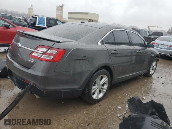 2017 Ford Taurus SEL with VIN 1FAHP2E82HG132078, listed as a Copart auction lot 47418165 with 101,424 mi miles and Salvage title. Bid and sale history available at DreamBid. Image 3.