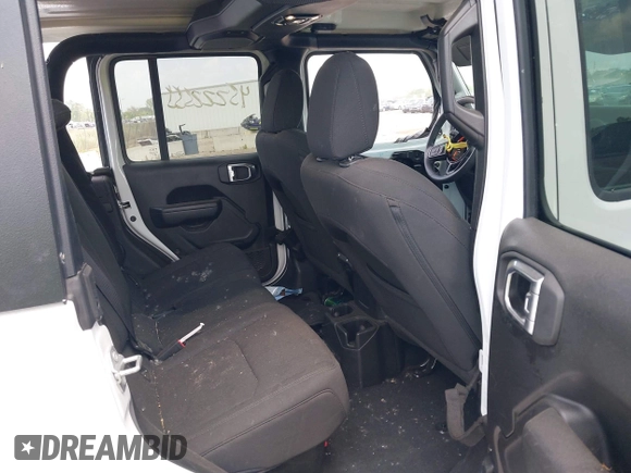 2023 Jeep Gladiator Sport S with VIN 1C6HJTAG3PL532694, listed as a IAAI auction lot 42446863 with 40,525 mi miles and . Bid and sale history available at DreamBid. Image 8.