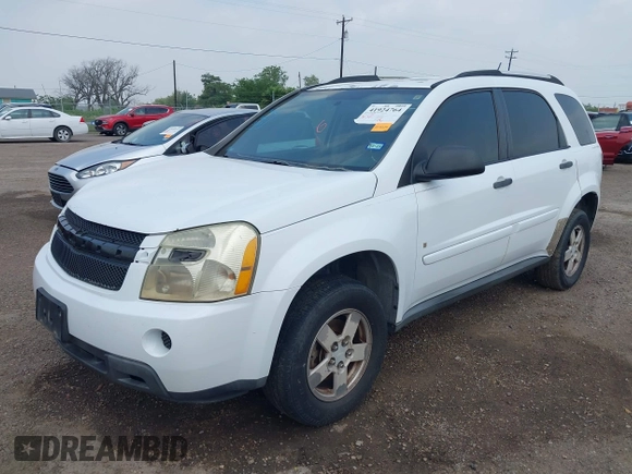 2007 Chevrolet Equinox LS with VIN 2CNDL13F376064464, listed as a IAAI auction lot 41924764 with 127,648 mi miles. Bid and sale history available at carsss.com. Image 2.