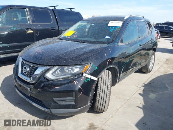 2017 Nissan Rogue SV with VIN KNMAT2MT9HP522348, listed as a IAAI auction lot 41797991 with 104,952 mi miles. Bid and sale history available at carsss.com. Image 18.