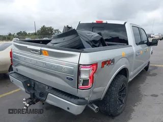 2017 Ford F-150 XL with VIN 1FTEW1EF7HFA25641, listed as a IAAI auction lot 41506644 with 106,098 mi miles. Bid and sale history available at carsss.com. Image 4.