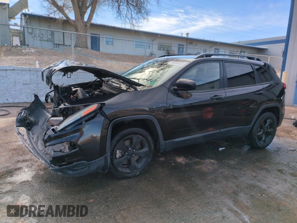 2016 Jeep Cherokee Sport with VIN 1C4PJMAS9GW344548, listed as a Copart auction lot 49256645 with 105,282 mi miles and Salvage Title. Bid and sale history available at carsss.com. Image 1.