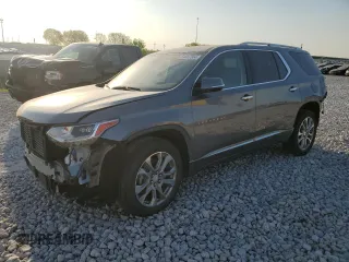 2019 Chevrolet Traverse Premier with VIN 1GNEVKKW3KJ173939, listed as a Copart auction lot 54887504 with 41,232 mi miles and Salvage title. Bid and sale history available at DreamBid. Image 1.