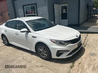 2019 Kia Optima LX with VIN 5XXGT4L35KG358523, listed as a Copart auction lot 55099505 with 114,034 mi miles and Clean Title. Bid and sale history available at carsss.com. Image 1.