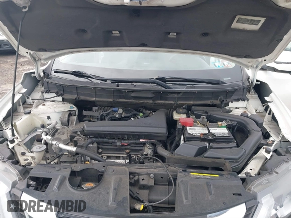 2017 Nissan Rogue SV with VIN 5N1AT2MV1HC830652, listed as a IAAI auction lot 41716845 with 126,599 mi miles. Bid and sale history available at carsss.com. Image 10.