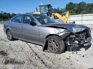 2003 BMW 5 Series 525iA with VIN WBADT43423G032679, listed as a Copart auction lot 77325844 with Not Provided miles and Non Repairable. Bid and sale history available at carsss.com. Image 4.