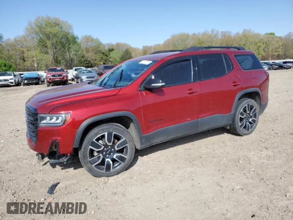 2021 GMC Acadia SLE with VIN 1GKKNKLA0MZ177941, listed as a Copart auction lot 51217025 with 145,530 mi miles and Salvage title. Bid and sale history available at DreamBid. Image 1.