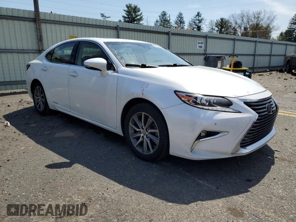 2018 Lexus ES with VIN JTHBW1GG2J2188556, listed as a Copart auction lot 53564415 with 95,592 mi miles and Salvage Title. Bid and sale history available at carsss.com. Image 4.