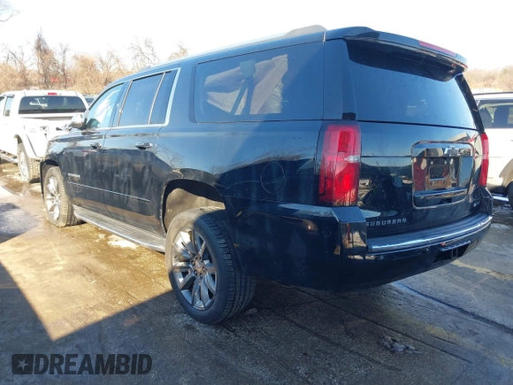 2018 Chevrolet Suburban Premier z VIN 1GNSKJKCXJR134700, wystawiony jako IAAI lot #41282040 z przebiegiem 105 554 mil mil oraz . Historia ofert i sprzedaży dostępna na DreamBid. Obrazek 3.