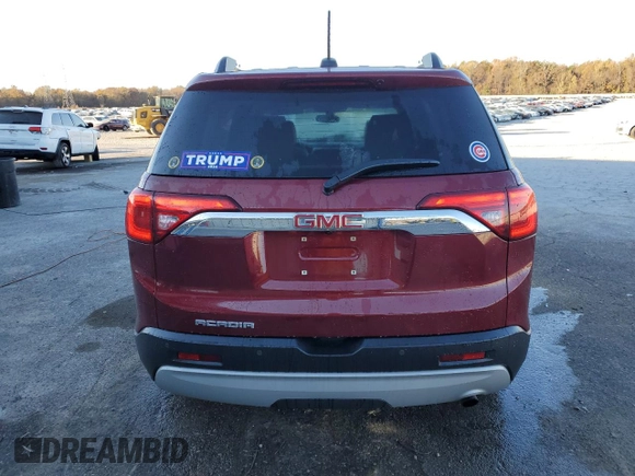 2018 GMC Acadia SLT with VIN 1GKKNMLA7JZ204723, listed as a Copart auction lot 82818484 with 79,819 mi miles and Salvage Title. Bid and sale history available at DreamBid. Image 6.