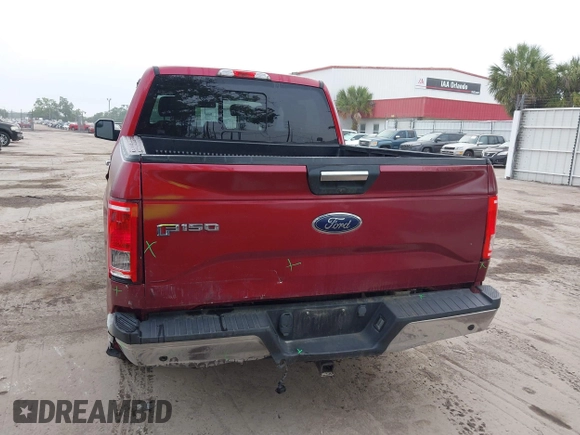 2015 Ford F-150 XL with VIN 1FTEW1CP7FFC87507, listed as a IAAI auction lot 41913485 with 150,960 mi miles. Bid and sale history available at carsss.com. Image 16.