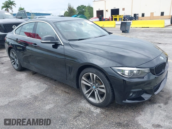 2020 BMW 4 Series 430i xDrive z VIN WBA4J3C08LBL11466, wystawiony jako IAAI lot #42253559 z przebiegiem 26 838 mil mil oraz . Historia ofert i sprzedaży dostępna na DreamBid. Obrazek 1.