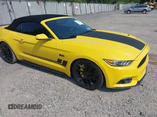 2015 Ford Mustang GT Premium z VIN 1FATP8FF9F5323726, wystawiony jako IAAI lot #42479740 z przebiegiem 68 581 mil mil oraz . Historia ofert i sprzedaży dostępna na DreamBid. Obrazek 1.