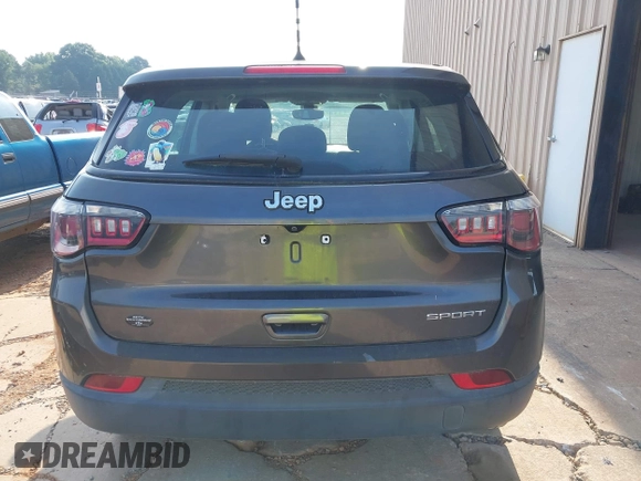 2018 Jeep Compass Sport с VIN 3C4NJCAB0JT233112, выставлен на аукционе IAAI как лот 42580222 с пробегом 96 280 миль миль и . История ставок и продаж доступна на DreamBid. Изображение 17.