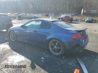 2006 Infiniti G35 Coupe with VIN JNKCV54E26M718313, listed as a Copart auction lot 83006474 with 0 mi miles and Salvage Title. Bid and sale history available at carsss.com. Image 2.