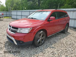 2015 Dodge Journey Crossroad z VIN 3C4PDCGB4FT727598, wystawiony jako Copart lot #59740665 z przebiegiem 116 909 mil mil oraz Szkoda całkowita • Salvage title. Historia ofert i sprzedaży dostępna na DreamBid. Obrazek 1.