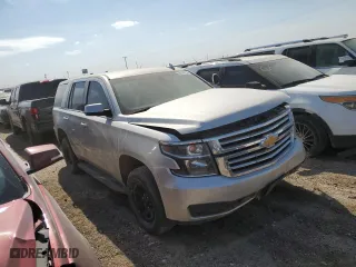2019 Chevrolet Tahoe Commercial with VIN 1GNLCDEC9KR172936, listed as a Copart auction lot 68144714 with 129,325 mi miles and Salvage Title. Bid and sale history available at carsss.com. Image 4.